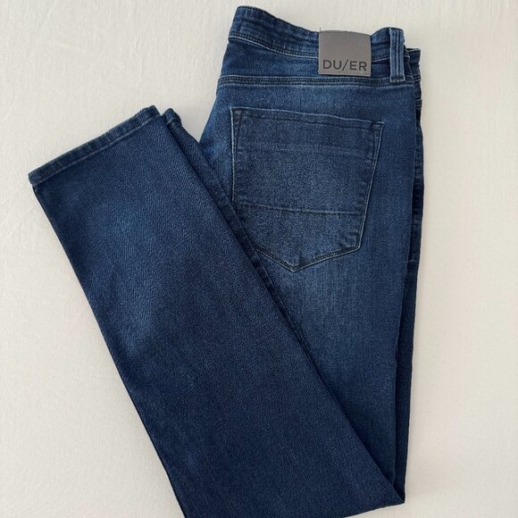 DU/ER Men's Performance Denim Jeans Slim 36x32 - Picture 1 of 1